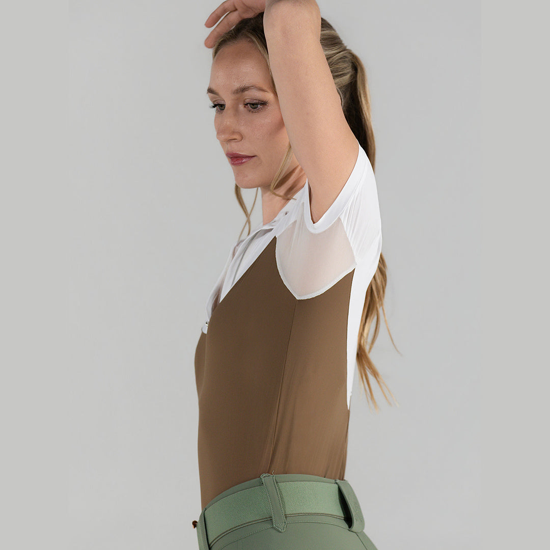 Dapplebay Lady 1/4 Zip SS Show Top