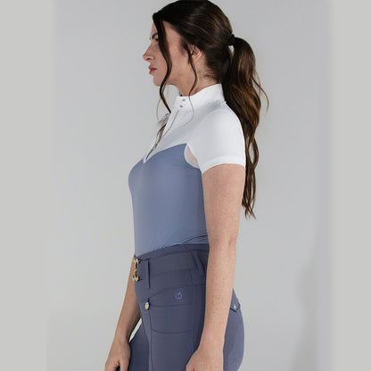 Dapplebay Lady 1/4 Zip SS Show Top