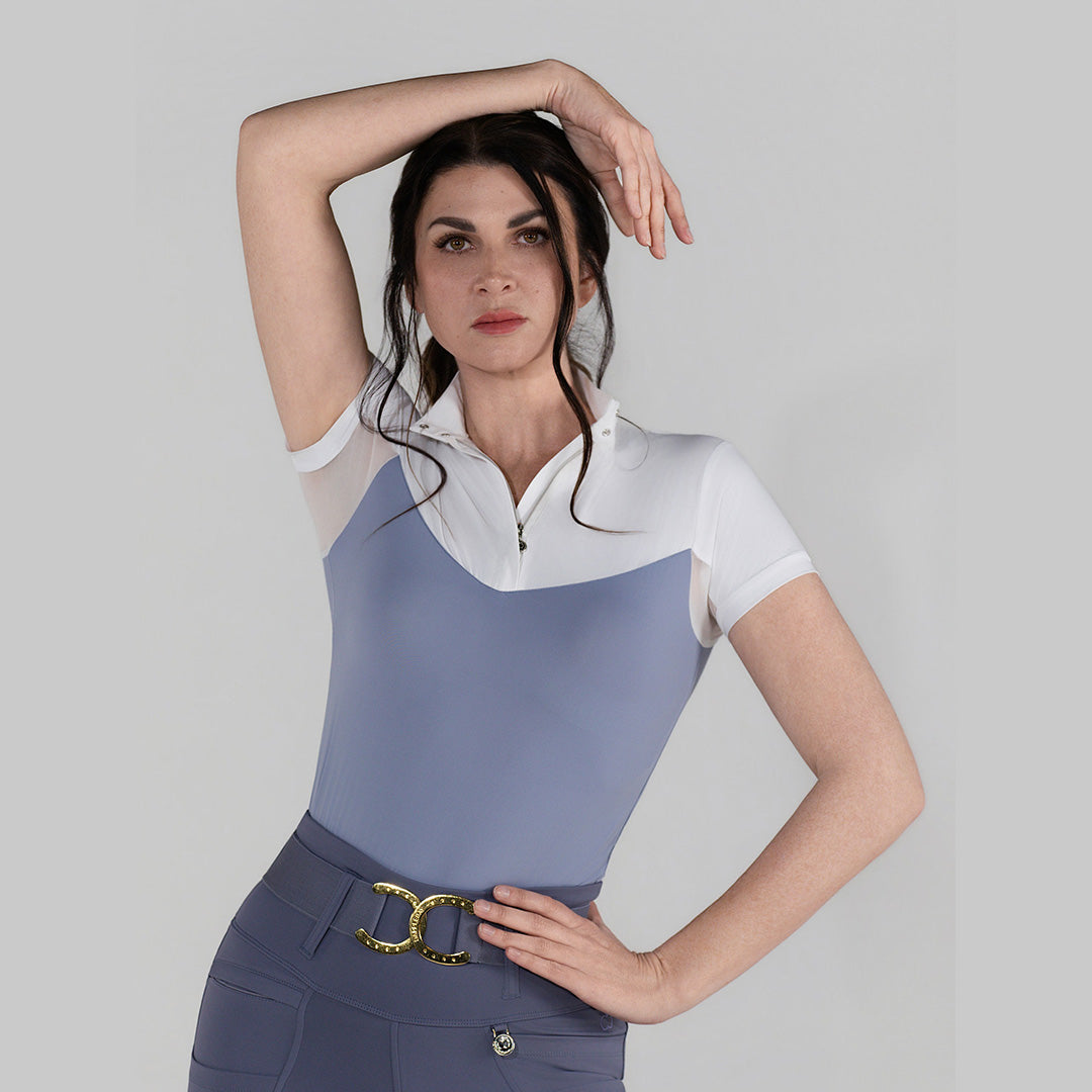 Dapplebay Lady 1/4 Zip SS Show Top