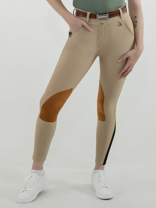 Dapplebay Sport Hunter Show Breeches-Heritage Tan