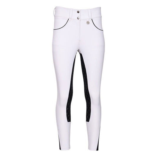 Dapplebay Sport Dressage Full Seat Show Breeches-White