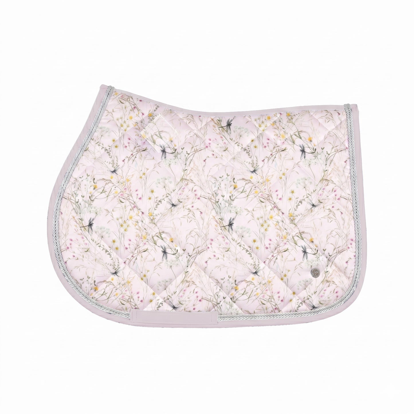 Dapplebay Dragonfly Meadow Pony Saddle Pad-Light Pink