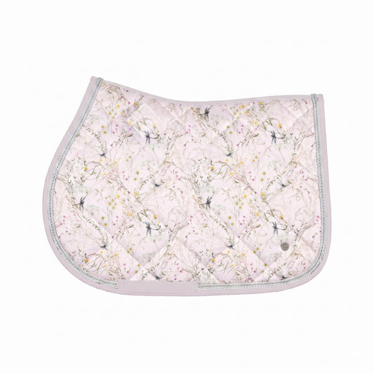 Dapplebay Dragonfly Meadow Pony Saddle Pad-Light Pink