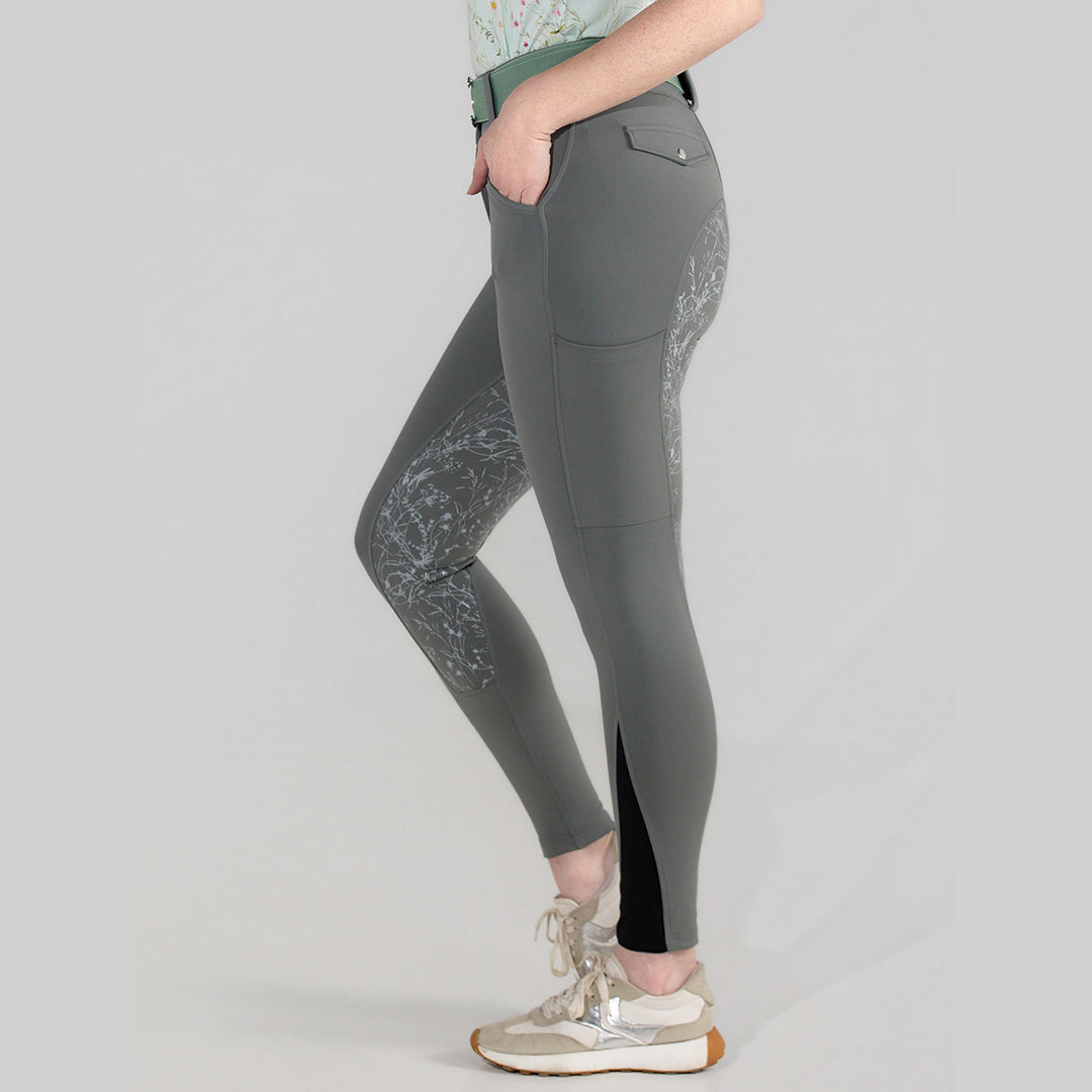 Dapplebay Dragonfly Meadow Hybrid Silicone Full SeatBreech-Graphite