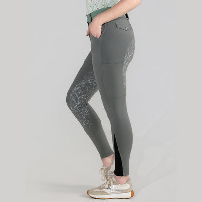 Dapplebay Dragonfly Meadow Hybrid Silicone Full SeatBreech-Graphite