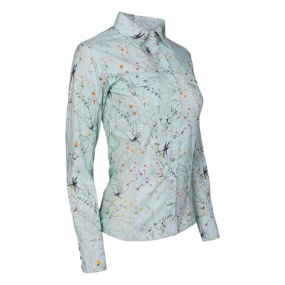 Dapplebay Dragonfly Meadow Button Down Western Shirt