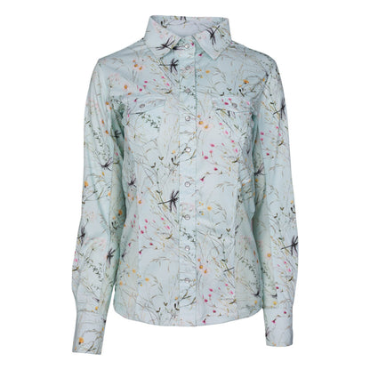 Dapplebay Dragonfly Meadow Button Down Western Shirt