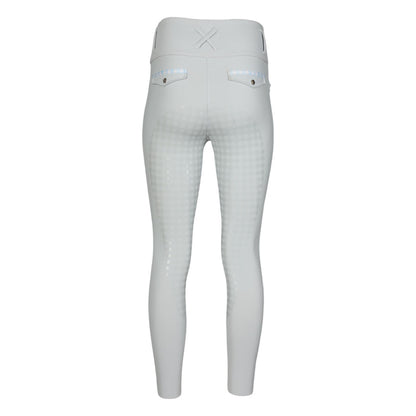 Dapplebay Kids Gingham Essential Full Seat Tights - JPC Equestrian.com