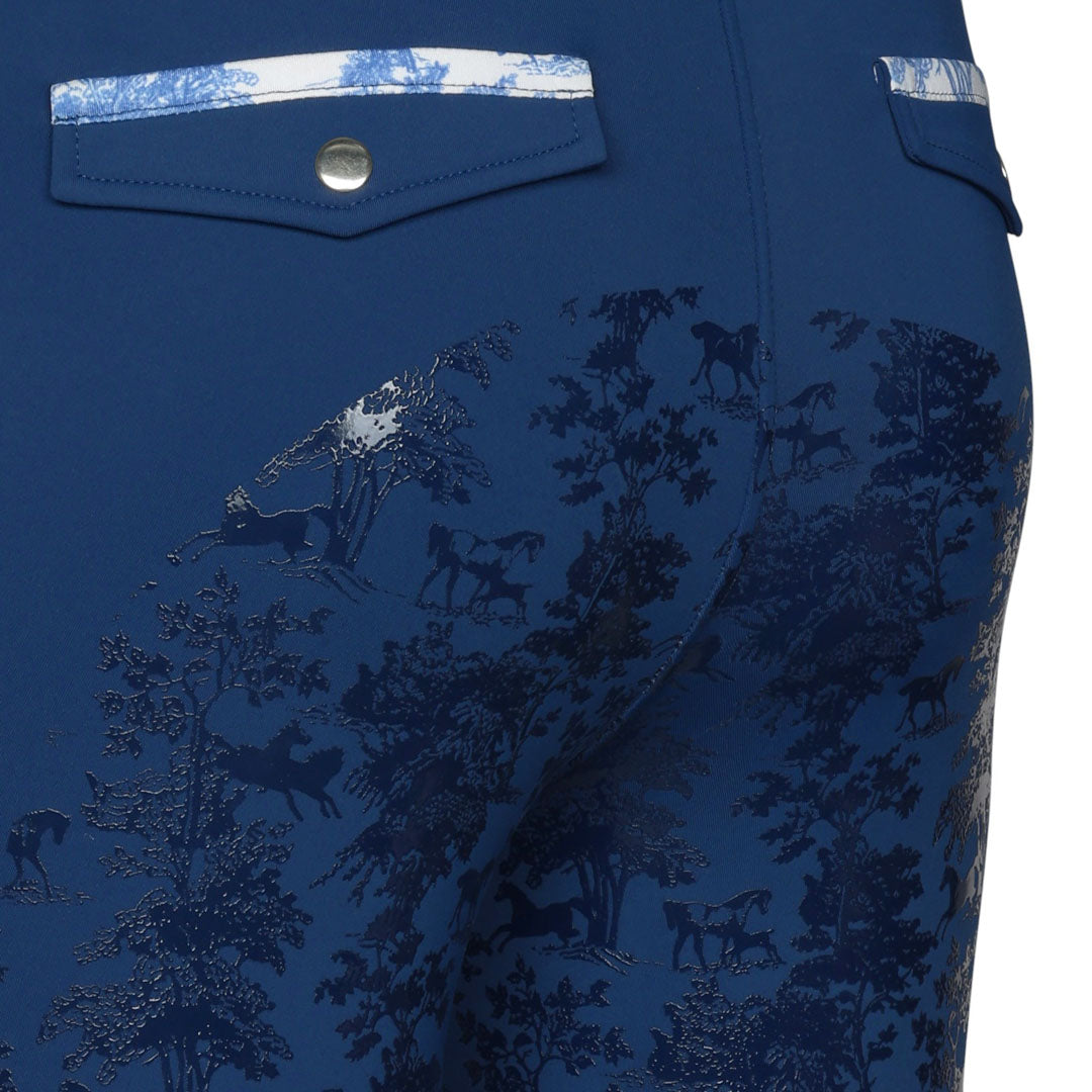 Dapplebay Kids Equestrian Toile Essential Tights - JPC Equestrian.com