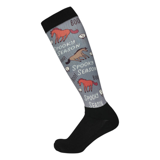 Dapplebay Spooky Season Slick Boot Socks - JPC Equestrian.com