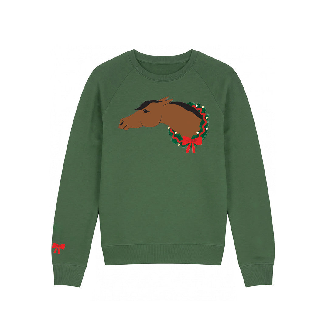 Dapplebay Kids Mare-y & Bright Sweatshirt -Hunter