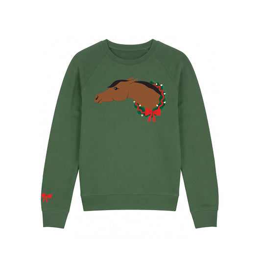 Dapplebay Kids Mare-y & Bright Sweatshirt -Hunter