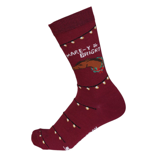 Dapplebay Mare-y & Bright Knit Crew Socks - JPC Equestrian.com