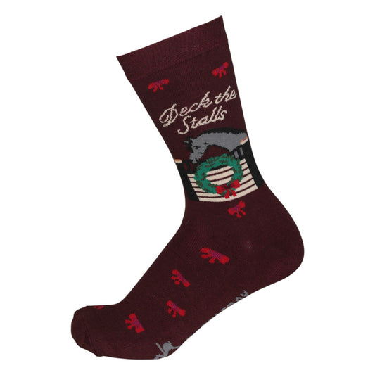 Dapplebay Deck The Stalls Knit Crew Socks - JPC Equestrian.com