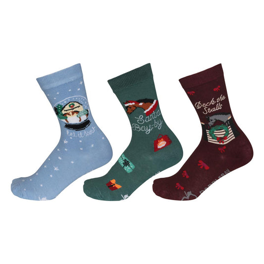Dapplebay Kid's Holiday Sock Bundle - JPC Equestrian.com