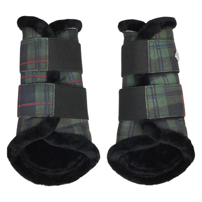 Dapplebay Holiday Plaid Brush Boots-JPC Equestrian.com