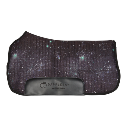 Dapplebay Midnight Constellation Western Saddle Pad