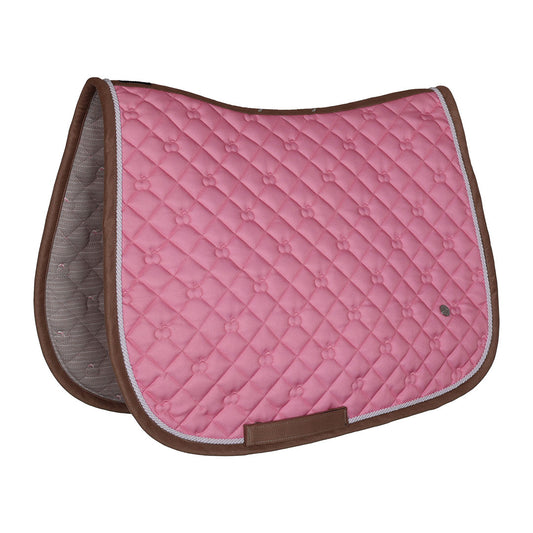 Dapplebay Sport Jump Saddle Pad-Ballet Pink