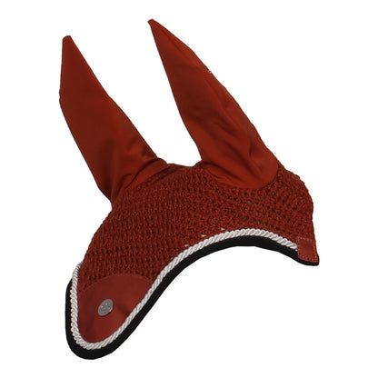 Dapplebay Sport Pony Fly Veil-Rust