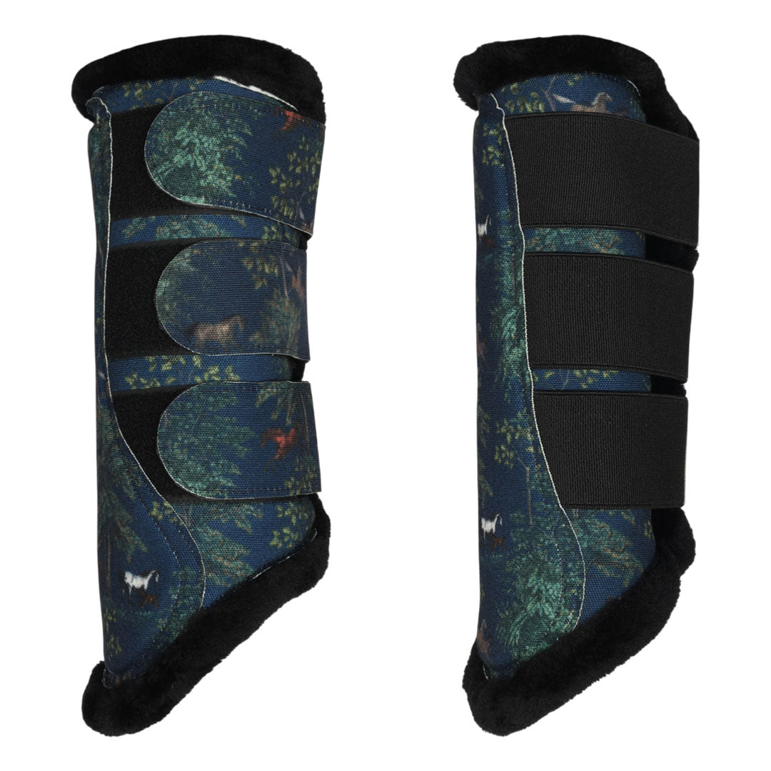 Dapplebay Autumn Toile Brush Boots