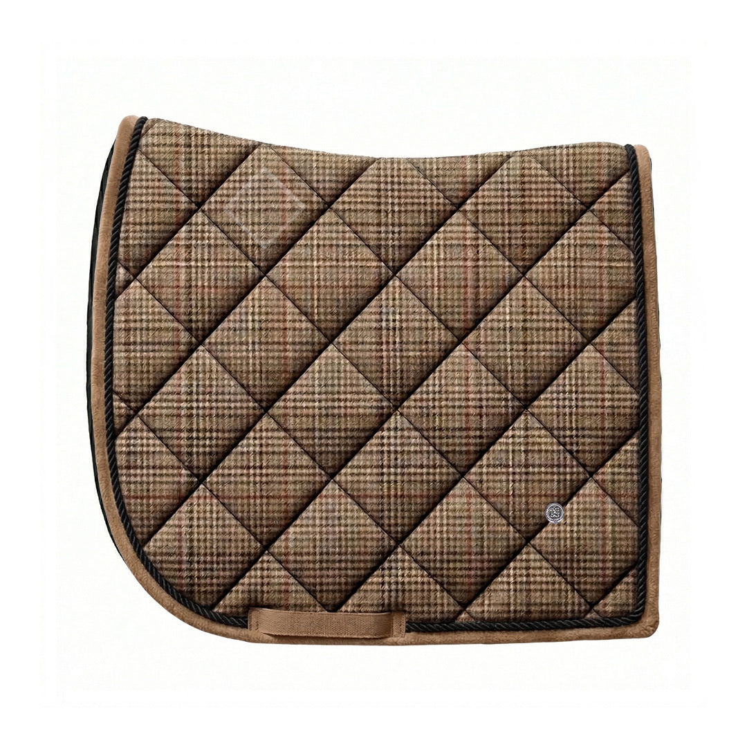 Dapplebay Heirloom Dressage Saddle Pad -Glen Plaid