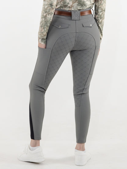 Dapplebay Winter Sport Full Seat Breeches-Graphite