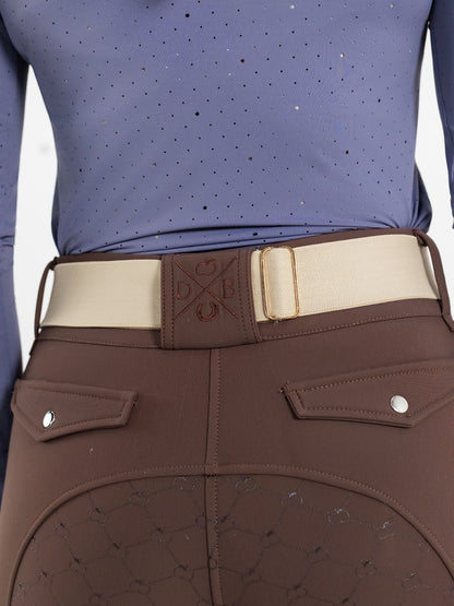 Dapplebay Winter Sport Full Seat Breeches-Chocolate