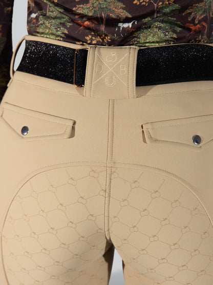 Dapplebay Winter Sport Full Seat Breeches-Heritage Tan
