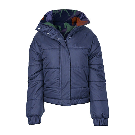 Dapplebay Reversible Puffer Jacket-Purple Dusk