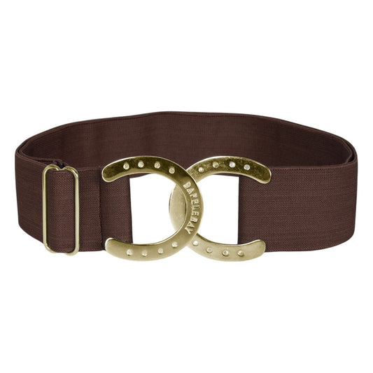 Dapplebay Horse Shoe Belt-Chocolate