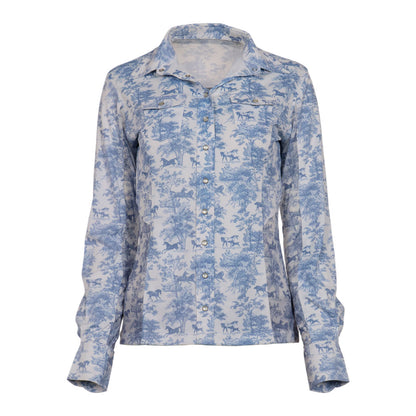 Dapplebay Equestrian Toile Western Riding Top-Moonrise