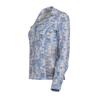 Dapplebay Equestrian Toile Western Riding Top-Moonrise