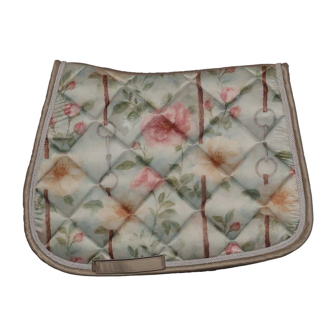 Dapplebay Vintage Floral Pony Saddle Pad