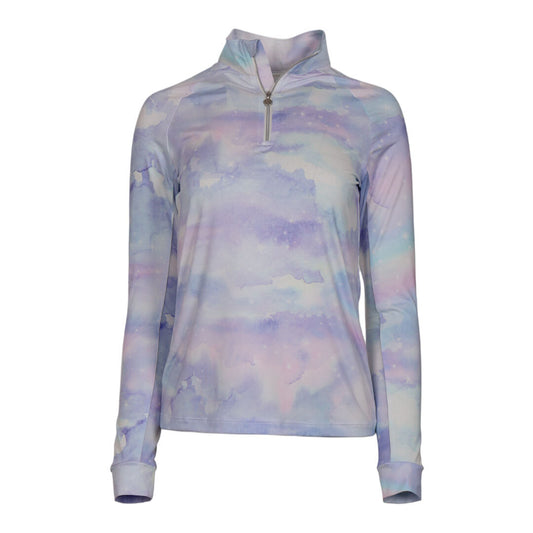 Dapplebay Opalite Skies 1/4 Zip LS Riding Top