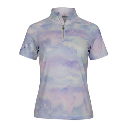 Dapplebay Opalite Skies 1/4 Zip SS Riding Top