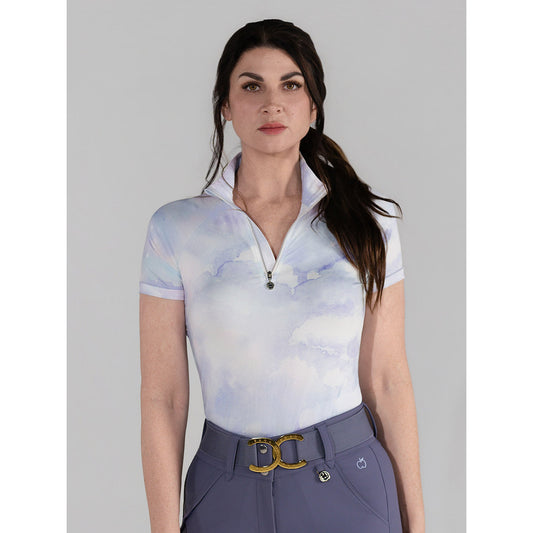 Dapplebay Opalite Skies 1/4 Zip SS Riding Top