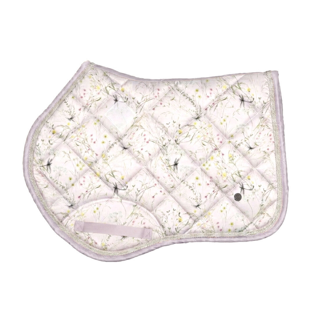Dapplebay Dragonfly Meadow XC Saddle Pad-Light Pink