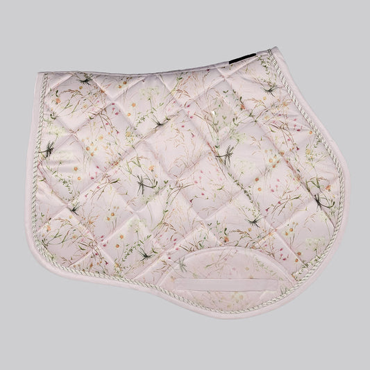 Dapplebay Dragonfly Meadow XC Saddle Pad-Light Pink