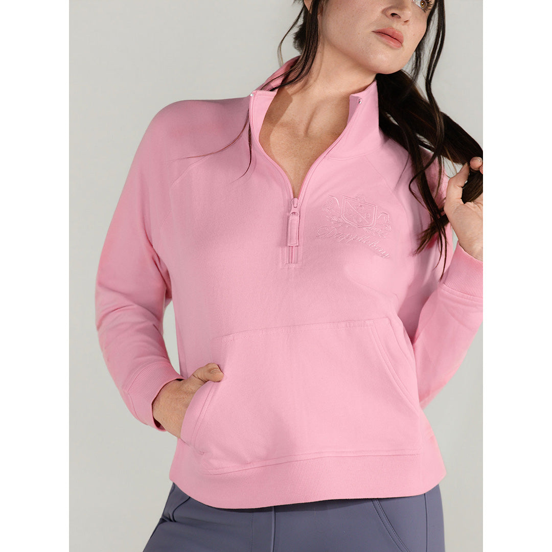 Dapplebay Crest 1/2 Zip French Terry Sweatshirt