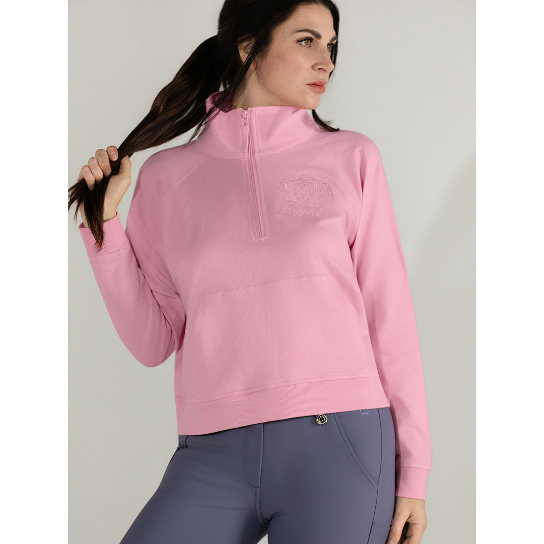 Dapplebay Crest 1/2 Zip French Terry Sweatshirt