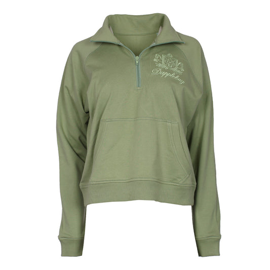 Dapplebay Crest 1/2 Zip French Terry Sweatshirt