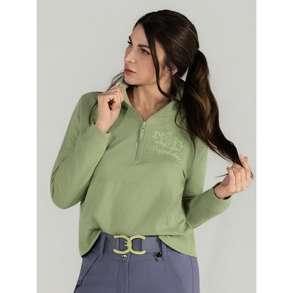 Dapplebay Crest 1/2 Zip French Terry Sweatshirt