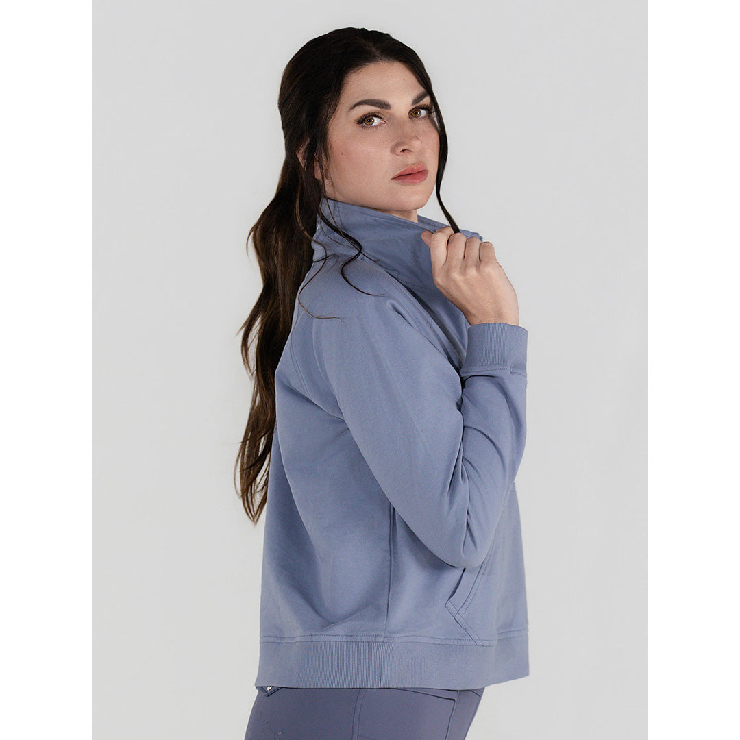 Dapplebay Crest 1/2 Zip French Terry Sweatshirt