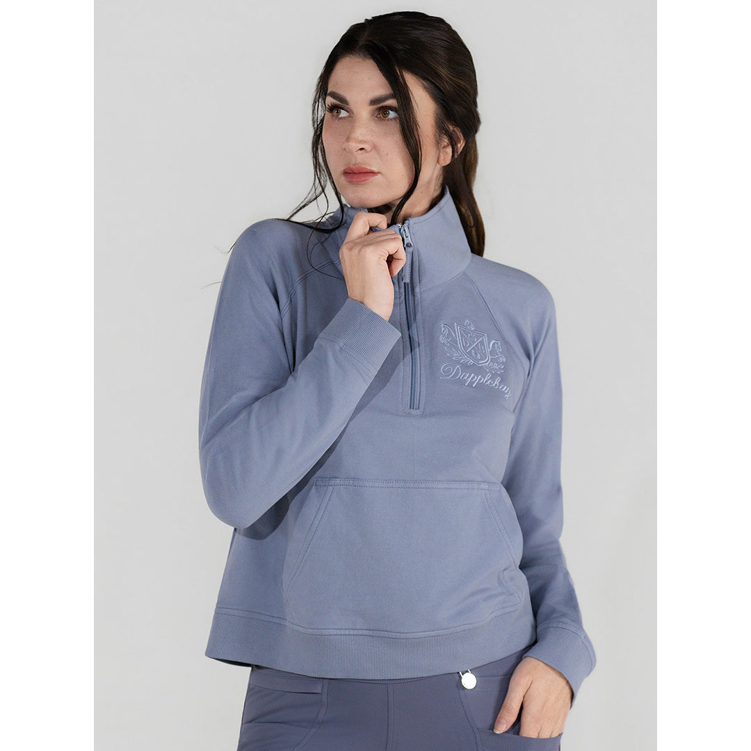 Dapplebay Crest 1/2 Zip French Terry Sweatshirt