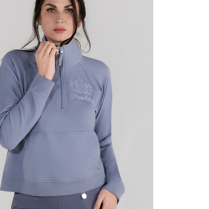 Dapplebay Crest 1/2 Zip French Terry Sweatshirt