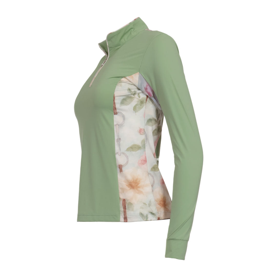 Dapplebay Grace 1/4 Zip LS Riding Top