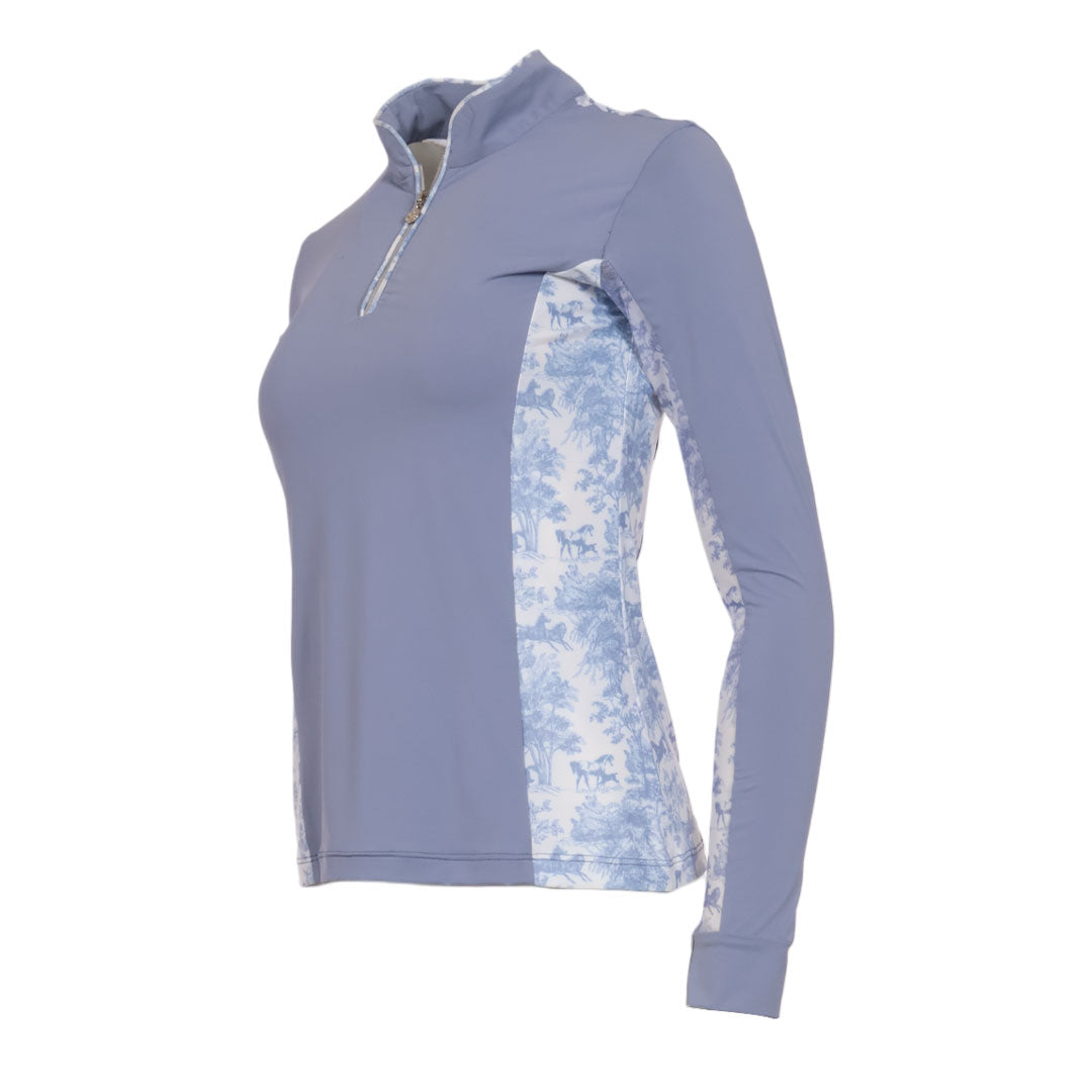 Dapplebay Grace 1/4 Zip LS Riding Top