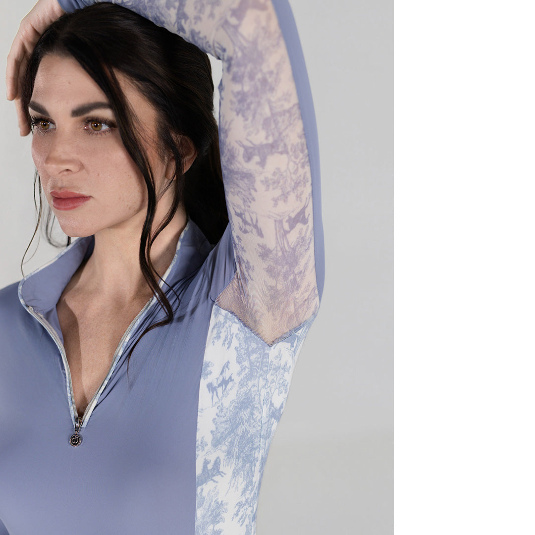 Dapplebay Grace 1/4 Zip LS Riding Top