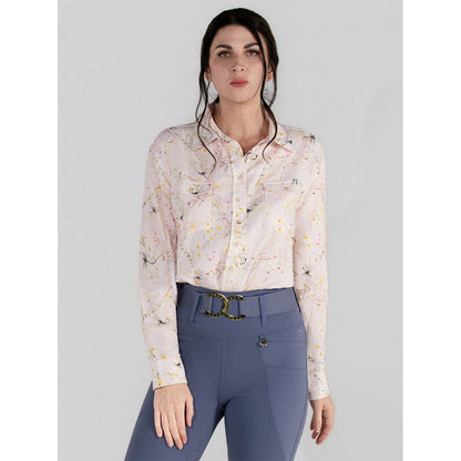 Dapplebay Dragonfly Meadow Breezy Button Up Top