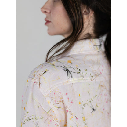 Dapplebay Dragonfly Meadow Breezy Button Up Top